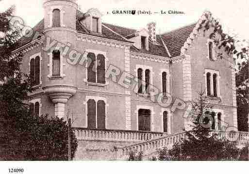 Ville de GRANIEU, carte postale ancienne