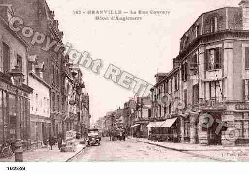 Ville de GRANVILLE, carte postale ancienne