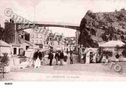 Ville de GRANVILLE, carte postale ancienne