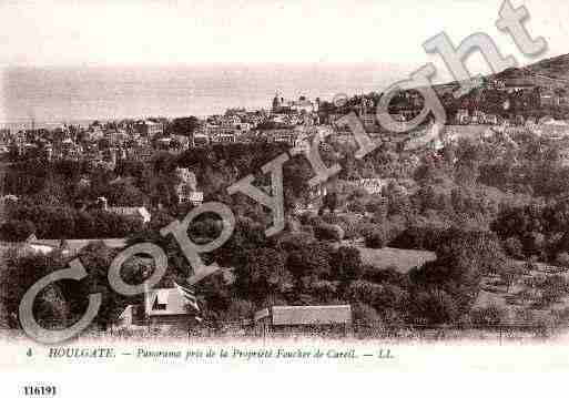 Ville de HOULGATE, carte postale ancienne Ville de HOULGATE, carte postale ancienne