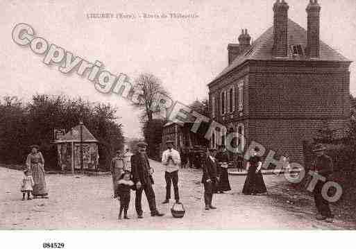 Ville de LIEUREY, carte postale ancienne