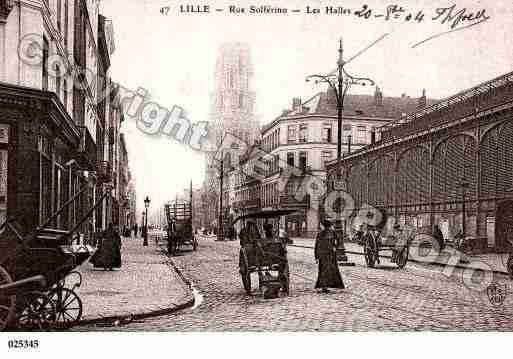 Ville de LILLE, carte postale ancienne