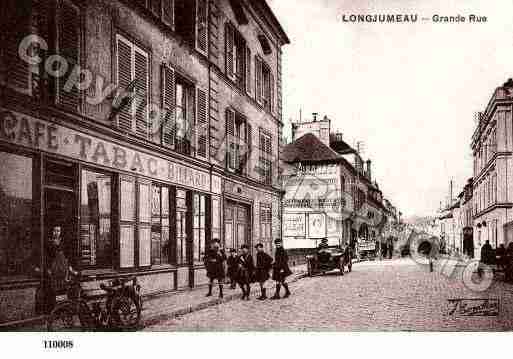 Ville de LONGJUMEAU, carte postale ancienne