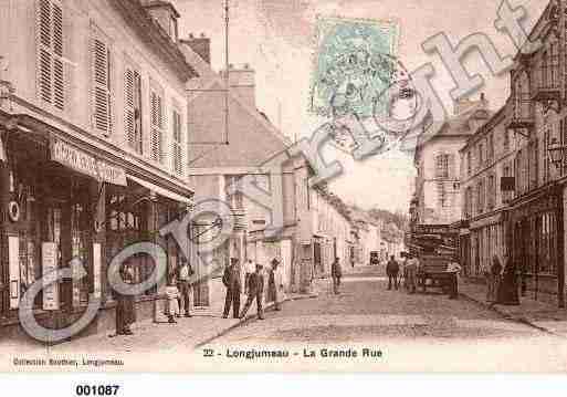 Ville de LONGJUMEAU, carte postale ancienne