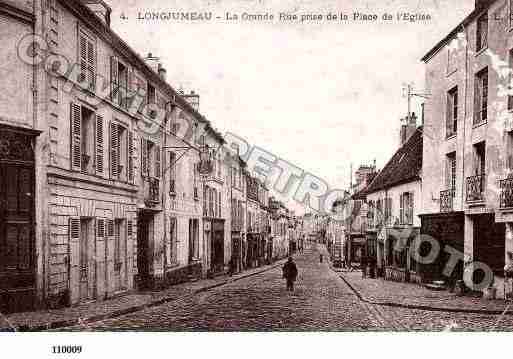 Ville de LONGJUMEAU, carte postale ancienne