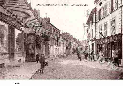 Ville de LONGJUMEAU, carte postale ancienne