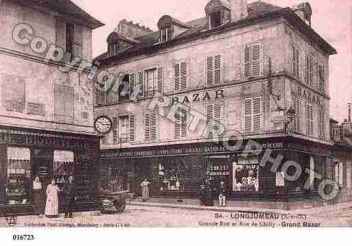 Ville de LONGJUMEAU, carte postale ancienne