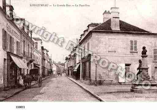 Ville de LONGJUMEAU, carte postale ancienne