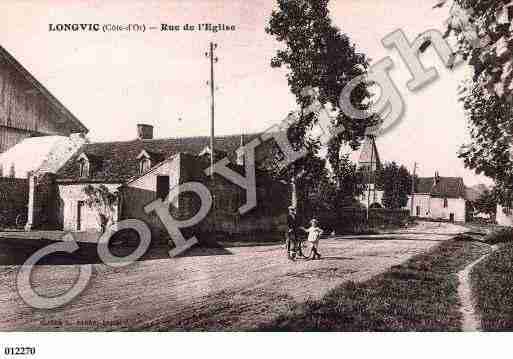 Ville de LONGVIC, carte postale ancienne