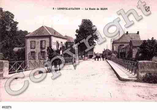 Ville de LONGVIC, carte postale ancienne
