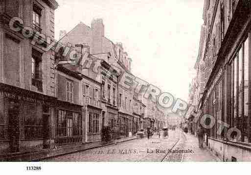 Ville de MANS(LE), carte postale ancienne