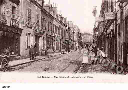 Ville de MANS(LE), carte postale ancienne