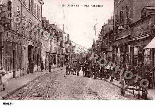 Ville de MANS(LE), carte postale ancienne