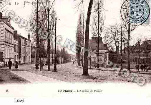 Ville de MANS(LE), carte postale ancienne