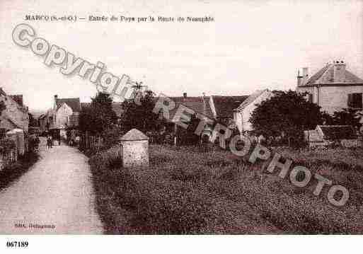 Ville de MARCQ, carte postale ancienne