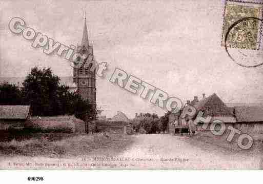 Ville de MESNILSAINTNICAISE, carte postale ancienne