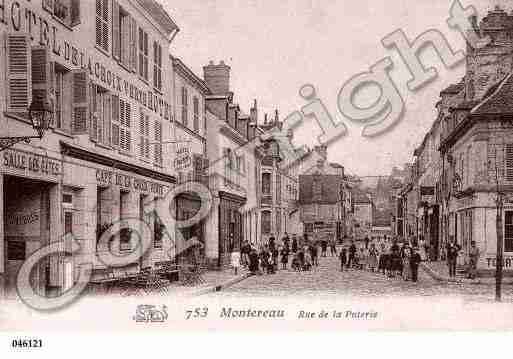 Ville de MONTEREAUFAUTYONNE, carte postale ancienne