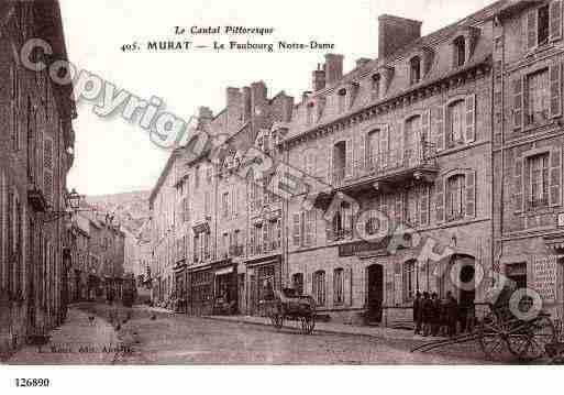 Ville de MURAT, carte postale ancienne