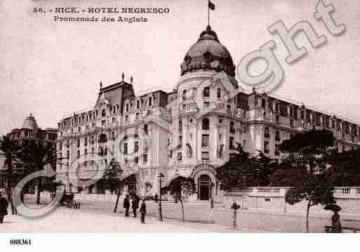 Ville de NICE, carte postale ancienne