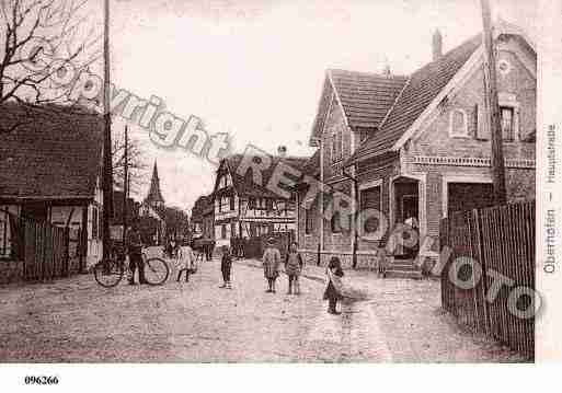 Ville de OBERHOFFENSURMODER, carte postale ancienne