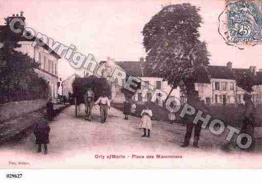 Ville de ORLYSURMORIN, carte postale ancienne