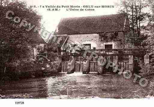 Ville de ORLYSURMORIN, carte postale ancienne