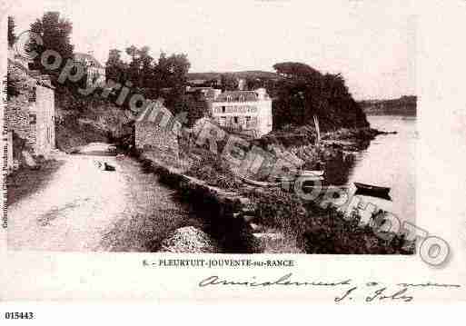 Ville de PLEURTUIT, carte postale ancienne