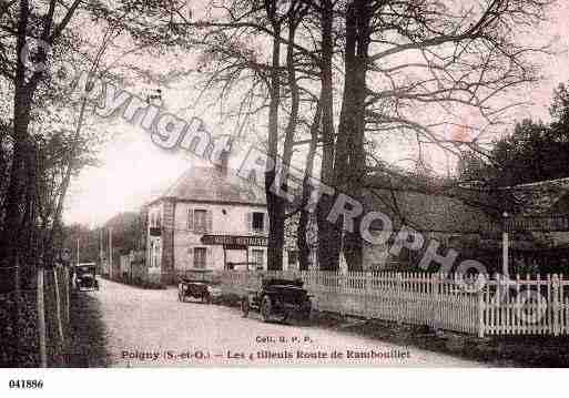 Ville de POIGNYLAFORET, carte postale ancienne