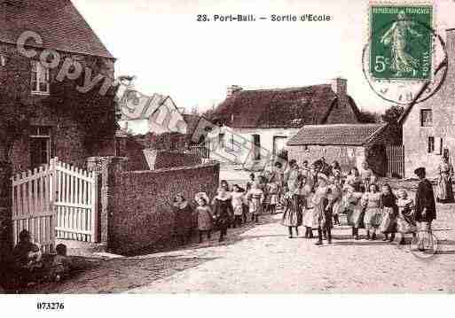 Ville de PORTBAIL, carte postale ancienne