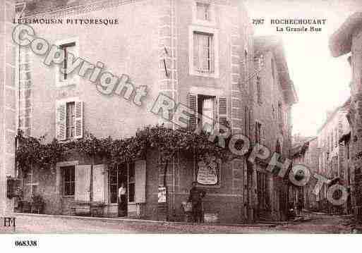 Ville de ROCHECHOUART, carte postale ancienne