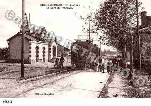 Ville de ROCHECHOUART, carte postale ancienne