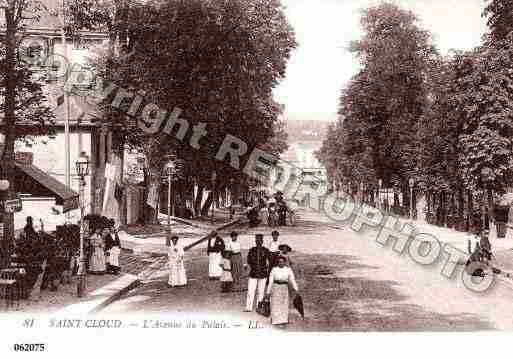 Ville de SAINTCLOUD, carte postale ancienne