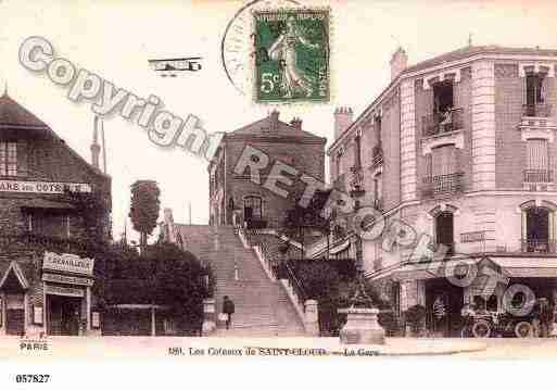 Ville de SAINTCLOUD, carte postale ancienne