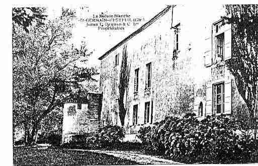 Ville de SAINTGERMAIND'ESTEUIL, carte postale ancienne