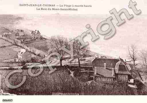 Ville de SAINTJEANLETHOMAS, carte postale ancienne