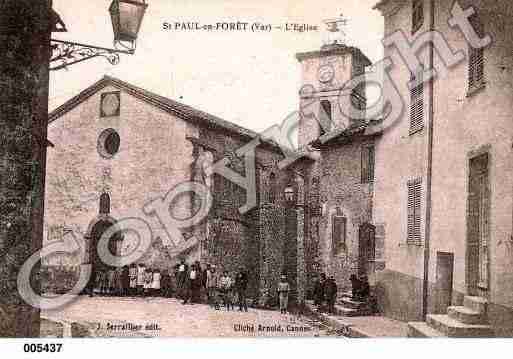 Ville de SAINTPAULENFORET, carte postale ancienne Ville de SAINTPAULENFORET, carte postale ancienne