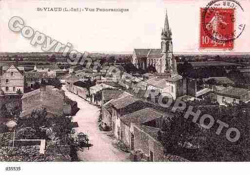 Ville de SAINTVIAUD, carte postale ancienne