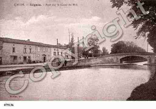 Ville de SEGALA, carte postale ancienne