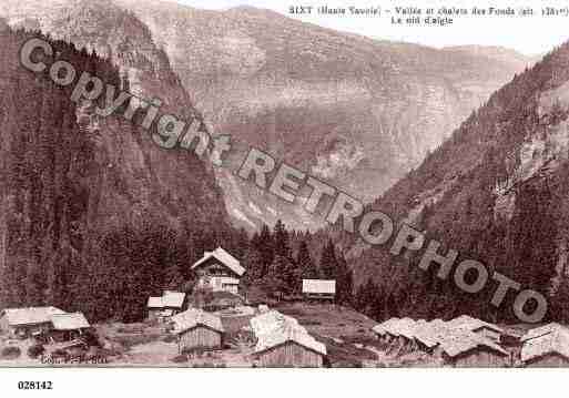 Ville de SIXT, carte postale ancienne