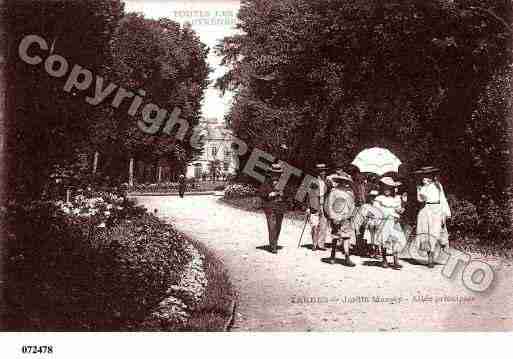 Ville de TARBES, carte postale ancienne