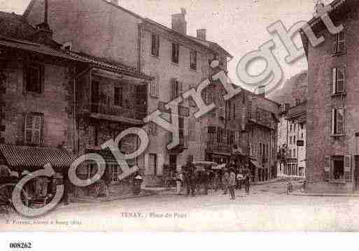 Ville de TENAY, carte postale ancienne