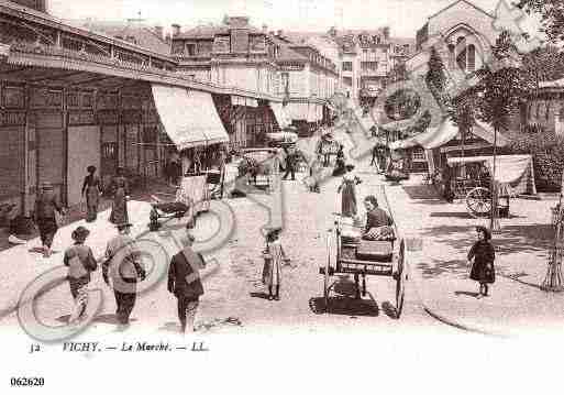 Ville de VICHY, carte postale ancienne