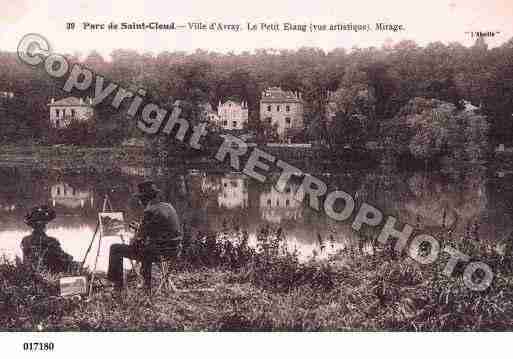 Ville de VILLED\'AVRAY, carte postale ancienne