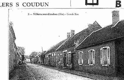 Ville de VILLERSSCOUDUN, carte postale ancienne