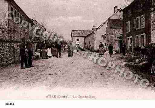 Ville de AIBRE, carte postale ancienne