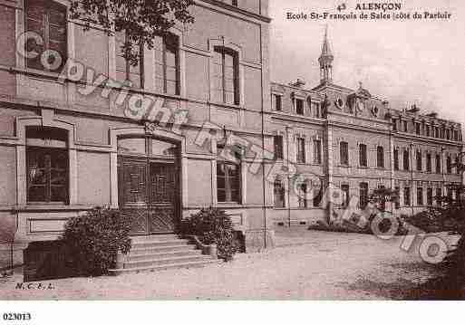 Ville de ALENCON, carte postale ancienne