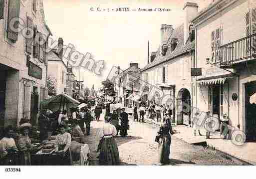 Ville de ARTIX, carte postale ancienne