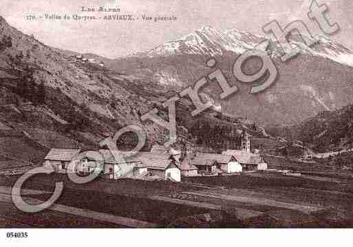 Ville de ARVIEUX, carte postale ancienne Ville de ARVIEUX, carte postale ancienne