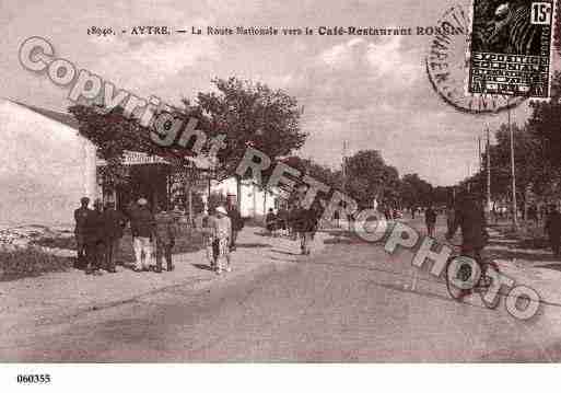 Ville de AYTRE, carte postale ancienne