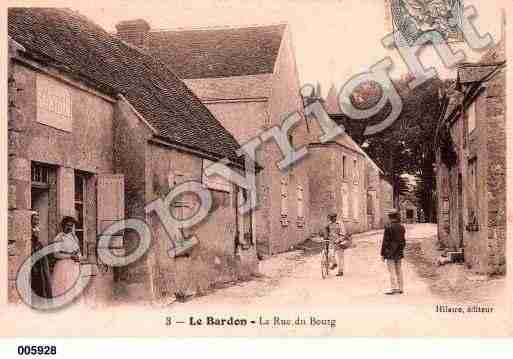 Ville de BARDON(LE), carte postale ancienne Ville de BARDON(LE), carte postale ancienne